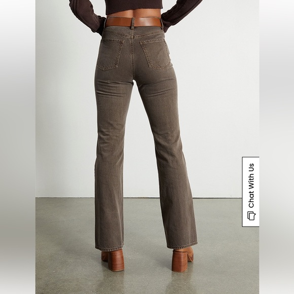 PacSun Brown High Waisted Bootcut Jeans - Picture 4 of 6